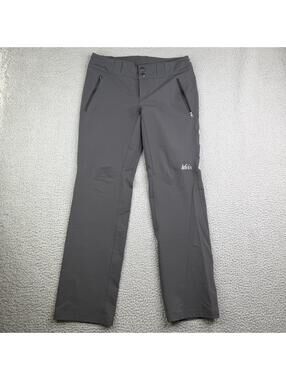 REI Co-op Activator Soft Shell Hiking Pants Gray Women’s sz 2 petite (30x29)